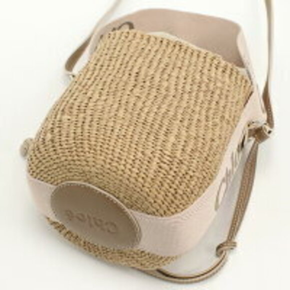 Chloe Basket Bag Beige - Picture 4 of 5